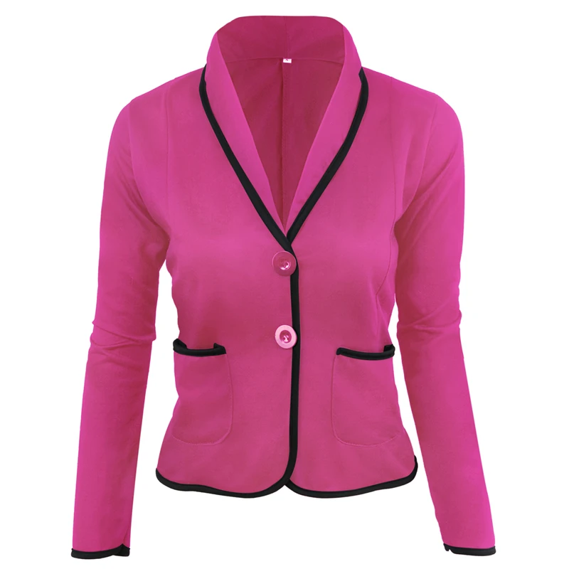 Blazer Female Office Ladies 2020 New Spring Slim Top Elegant Short Design Clothes Two Button Suit Woman Coat Plus Size 6XL
Blazer Female Office Ladies 2020 New Spring Slim Top Elegant Short Design Clothes Two Button Suit Woman Coat Plus Size 6XL