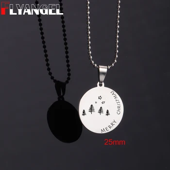 FLYANGEL Merry Christmas Keychain Engraved Christmas Tree Jewelry Accessory Family Friend Christmas Engraved Necklace Gifts
FLYANGEL Merry Christmas Keychain Engraved Christmas Tree Jewelry Accessory Family Friend Christmas Engraved Necklace Gifts