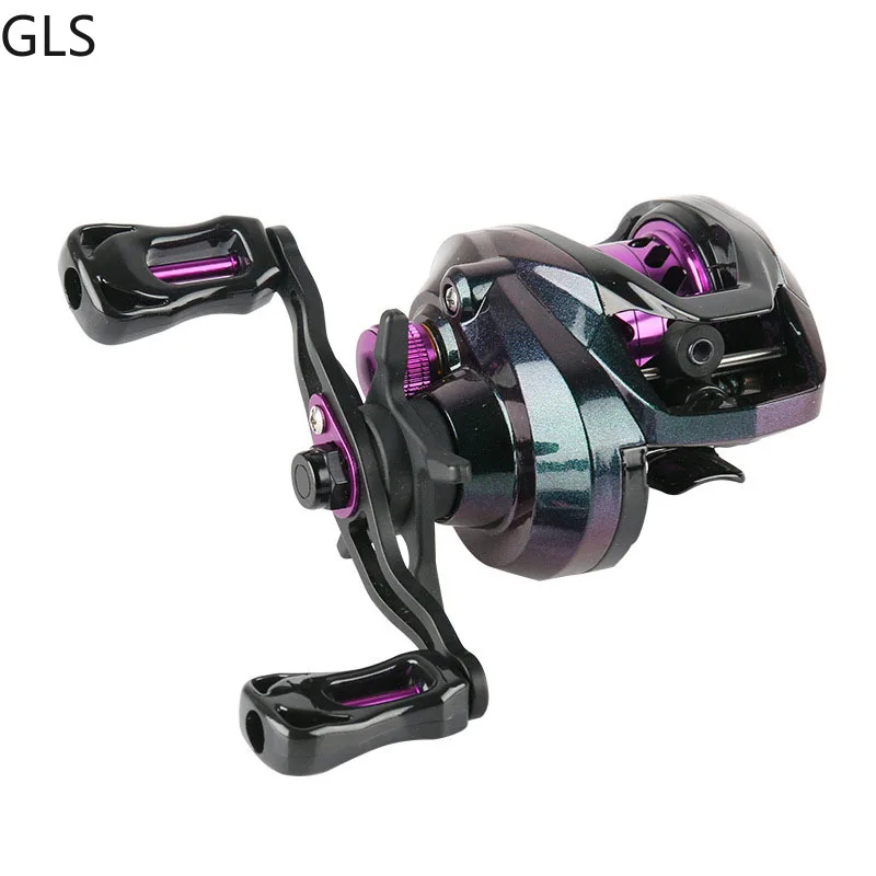 GLS 154G Ultralight Bait Casting Reel 5+1 BB 8kg Max Drag 7.2:1 Gear Ratio Magnetic Brake Jigging Fishing Reel ocean fishing
GLS 154G Ultralight Bait Casting Reel 5+1 BB 8kg Max Drag 7.2:1 Gear Ratio Magnetic Brake Jigging Fishing Reel ocean fishing
