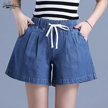 2020 New Summer Shorts for Women Elastic High Waist Denim Shorts Women Loose Korean Wide Leg Jeans Shorts Ladies 9006 50
2020 New Summer Shorts for Women Elastic High Waist Denim Shorts Women Loose Korean Wide Leg Jeans Shorts Ladies 9006 50