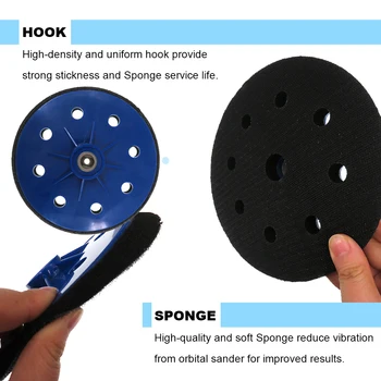 Sander Sanding Disc Corrosion Resistance Polishing Wooden Furniture Metal Machinery Surfaces Abrasive Tools
Sander Sanding Disc Corrosion Resistance Polishing Wooden Furniture Metal Machinery Surfaces Abrasive Tools