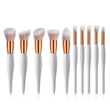 10Pcs/set Wooden Foundation Cosmetic Eyebrow Eyeshadow Brush Makeup Brush Sets Multifunctional Cosmetic Brush Make Up Tools
10Pcs/set Wooden Foundation Cosmetic Eyebrow Eyeshadow Brush Makeup Brush Sets Multifunctional Cosmetic Brush Make Up Tools