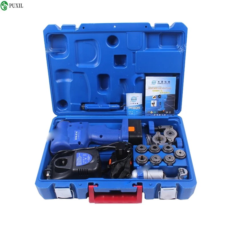 Electric Expander WK-E800AML Electric Flared Socket Tool Kit 6-19mm Rechargeable Expander Machine 18V
Electric Expander WK-E800AML Electric Flared Socket Tool Kit 6-19mm Rechargeable Expander Machine 18V