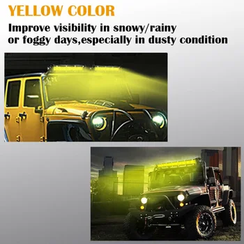 7-Inch Car LED Work Fog Light Driving Lamp 60W Yellow Car Headlight Decoration Car Accessories Car Headlight Fog Lights
7-Inch Car LED Work Fog Light Driving Lamp 60W Yellow Car Headlight Decoration Car Accessories Car Headlight Fog Lights
