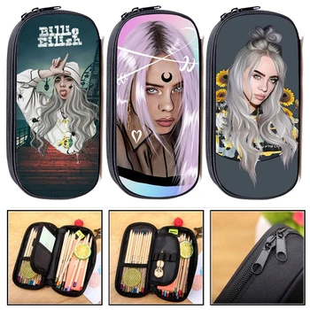 Fashion Singer Rapper Billie Eilish Print Cosmetic Cases Pencil Bag Teenager Girls Mini Pencil Pouch Kids School Supplies
Fashion Singer Rapper Billie Eilish Print Cosmetic Cases Pencil Bag Teenager Girls Mini Pencil Pouch Kids School Supplies