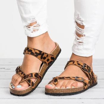 Women Slippers Leopard Slides Female Buckle Flip Flops Women's Summer Beach Flats 2020 Ladies Casual Shoes Woman Plus Size
Women Slippers Leopard Slides Female Buckle Flip Flops Women's Summer Beach Flats 2020 Ladies Casual Shoes Woman Plus Size