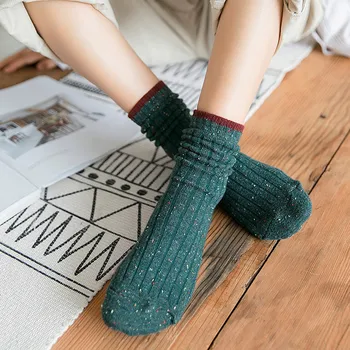 1 Pair Women Long Sock Cotton Stripe New Year Socks Harajuku Vintage Women's Winter Warm Socks Stopki Skarpetki Damskie Sosete
1 Pair Women Long Sock Cotton Stripe New Year Socks Harajuku Vintage Women's Winter Warm Socks Stopki Skarpetki Damskie Sosete