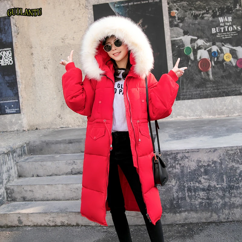 2019 Winter Jacket Women Plus Size Slim Down Cotton Padded Waterproof Coat Female Faxu Fur Collar Hooded Long Parka Mujer
2019 Winter Jacket Women Plus Size Slim Down Cotton Padded Waterproof Coat Female Faxu Fur Collar Hooded Long Parka Mujer
