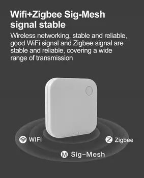 Tuya Smart Zigbee+wifi Gateway Tuya Multi-function Device Linkage Tuya Smart Gateway Automation Modules Smart Home
Tuya Smart Zigbee+wifi Gateway Tuya Multi-function Device Linkage Tuya Smart Gateway Automation Modules Smart Home