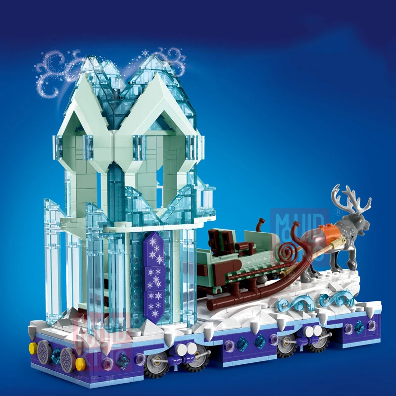 Building Blocks Fantasy Paradise Series 11002 Crystal Parade Float Girls Winter Snow Palace Elk Sleigh Brick Toy
Building Blocks Fantasy Paradise Series 11002 Crystal Parade Float Girls Winter Snow Palace Elk Sleigh Brick Toy