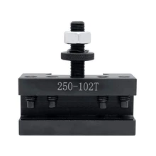 Industrial Tool Rotation and Face Quick Change Tool Column Holder for 1.22 cm Turning Tools, Style 250-102T
Industrial Tool Rotation and Face Quick Change Tool Column Holder for 1.22 cm Turning Tools, Style 250-102T