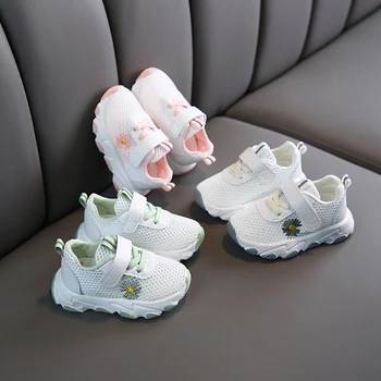 Summer Children Sports Shoes Small Daisies Baby Breathable Mesh Shoes Toddler Shoes Kids Running Shoes
Summer Children Sports Shoes Small Daisies Baby Breathable Mesh Shoes Toddler Shoes Kids Running Shoes