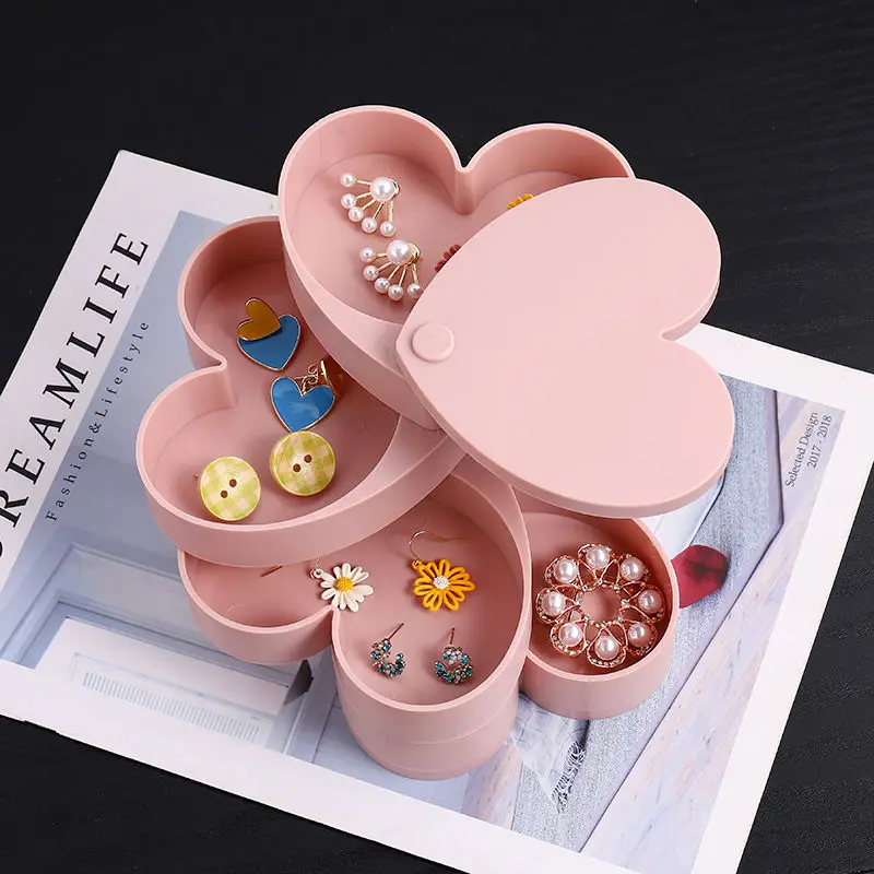 Rotating Jewelry Storage Box, Multifunctional Necklace, Earrings, Earrings, European-style Multi-layer Desktop Storage Shelf
Rotating Jewelry Storage Box, Multifunctional Necklace, Earrings, Earrings, European-style Multi-layer Desktop Storage Shelf