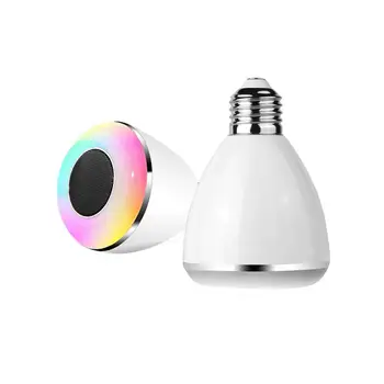Wireless Bluetooth Smart LED Light Bulb Speaker RGB Color Changing with APP Control
Wireless Bluetooth Smart LED Light Bulb Speaker RGB Color Changing with APP Control