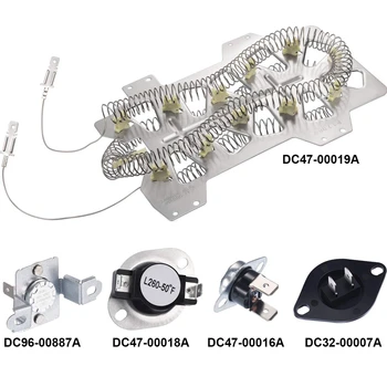 DC47-00019 Dryer Repair Kit for Samsung, Search, Kenmore, Kitchen-Aid and Roper Model Dryers
DC47-00019 Dryer Repair Kit for Samsung, Search, Kenmore, Kitchen-Aid and Roper Model Dryers