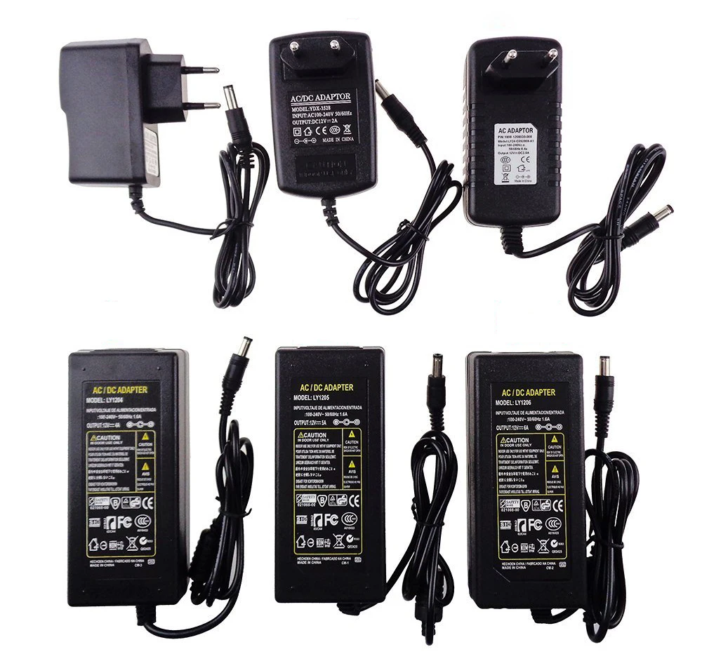 12V 1A 2A 3A 5A 6A 7A 8A 10A LED Power Supply Adapter Universal AC/DC Adapter Switching Charger 220V To 12V Led Driver Power
12V 1A 2A 3A 5A 6A 7A 8A 10A LED Power Supply Adapter Universal AC/DC Adapter Switching Charger 220V To 12V Led Driver Power