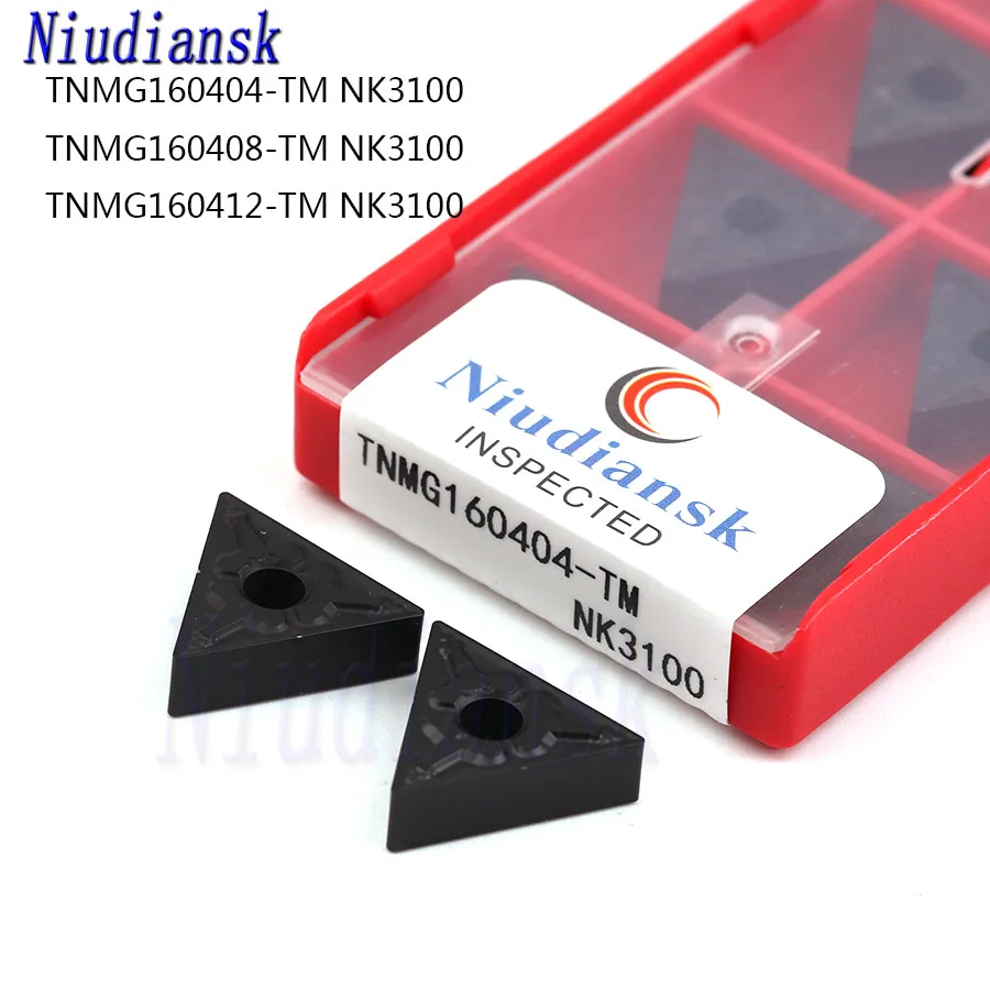 TNMG160404 TM TNMG160408 TM TNMG160412 TM NK3100 High Hardness CNC Lathe Carbide Insert Steel Turning Tools Good Wear Resistance
TNMG160404 TM TNMG160408 TM TNMG160412 TM NK3100 High Hardness CNC Lathe Carbide Insert Steel Turning Tools Good Wear Resistance