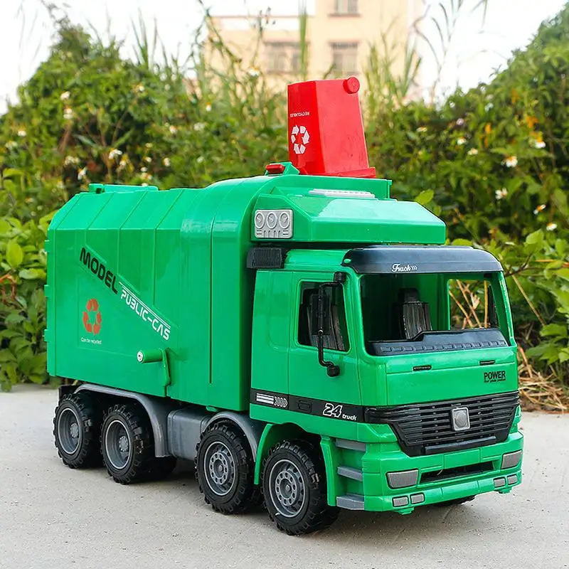 1:22 Children Sanitation Truck Garbage Truck Toy Boy Simulation Inertia Engineering Cleaning Car Model Suitable For Age Of 3-5.
1:22 Children Sanitation Truck Garbage Truck Toy Boy Simulation Inertia Engineering Cleaning Car Model Suitable For Age Of 3-5.