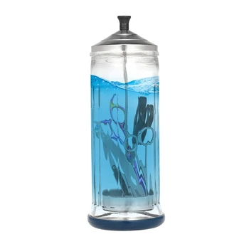 Professional Salon Barber Disinfection Jar Sanitizer Glass Manicure Disinfection Cup Hairdressing Tools Small
Professional Salon Barber Disinfection Jar Sanitizer Glass Manicure Disinfection Cup Hairdressing Tools Small