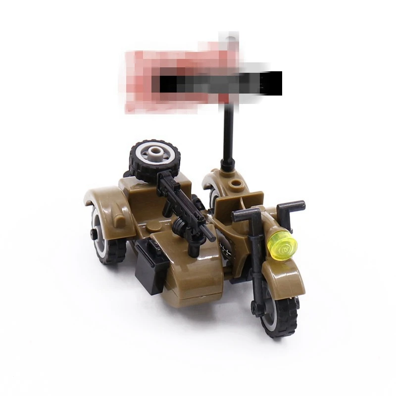 Military Gifts Building Blocks Arms Chicken Dinner Three Wheeled Motorcycle Single sale Winner Winner Toys MPJ070 Militarys Kits
Military Gifts Building Blocks Arms Chicken Dinner Three Wheeled Motorcycle Single sale Winner Winner Toys MPJ070 Militarys Kits