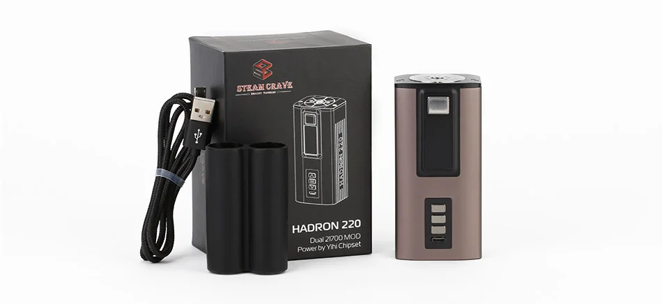 Steam Crave HADRON 220 YIHI Chip Box MOD