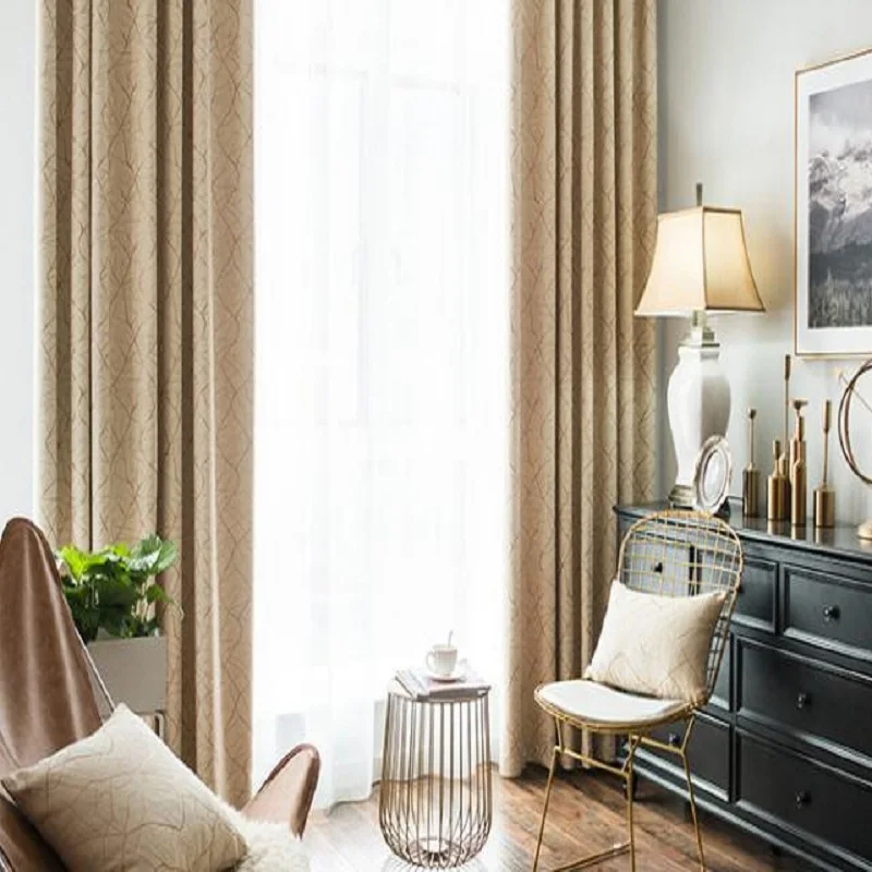 Decorative Window Drapes The Chenille Heavy Curtains European Modern Curtains/Rideau Room/Bedroom/Livingroom | Дом и сад