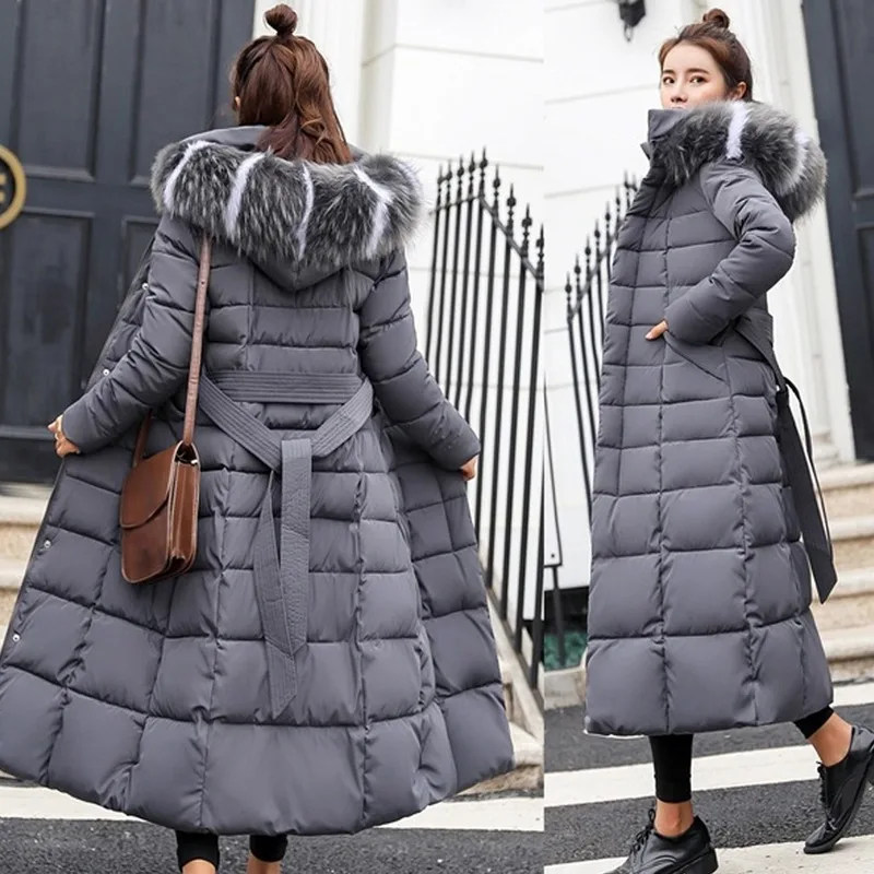 Winter Women Down Jacket Long Hooded Fashion Snow Clothing Warm Cotton-padded Long Sleeve Parkas Down Coat For Female #734
Winter Women Down Jacket Long Hooded Fashion Snow Clothing Warm Cotton-padded Long Sleeve Parkas Down Coat For Female #734