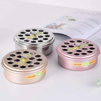 Mosquito Incense Box Stainless Steel Mosquito Coil Holder Fireproof Insect Repellent with Lid Censer Accessories Incense Plate 
Mosquito Incense Box Stainless Steel Mosquito Coil Holder Fireproof Insect Repellent with Lid Censer Accessories Incense Plate