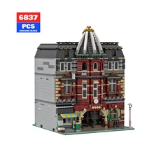 MOC Creative Expert Victorian Style Modular Red Brick School City Street View Building Blocks Educational Toys Holiday Gift
MOC Creative Expert Victorian Style Modular Red Brick School City Street View Building Blocks Educational Toys Holiday Gift