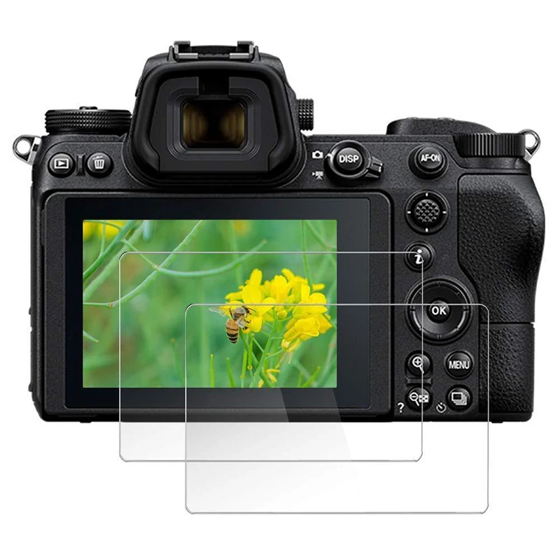 Camera Tempered glass Film 0.3mm Ultra-thin 2.5D Arc Edge 2pcs Replacement For Nikon Z7 & Z6 Accessories
Camera Tempered glass Film 0.3mm Ultra-thin 2.5D Arc Edge 2pcs Replacement For Nikon Z7 & Z6 Accessories