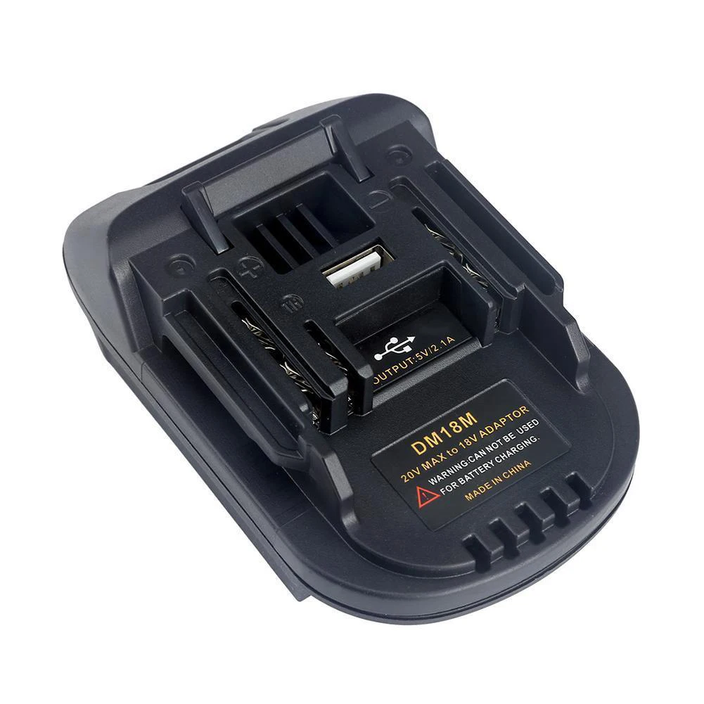 20V to 18V Lithium Battery 20V To 18V Battery Conversion Dm18M Li-Ion Charger Tool Adapter For Milwaukee Makita Bl1830 Bl185
20V to 18V Lithium Battery 20V To 18V Battery Conversion Dm18M Li-Ion Charger Tool Adapter For Milwaukee Makita Bl1830 Bl185