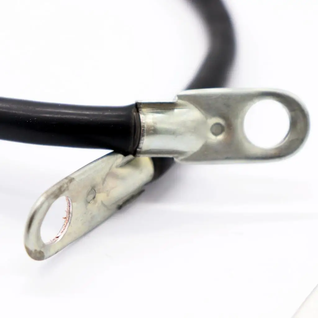 2Pcs 5AWG Gauge Battery Cable Wire for Solar Auto Marine Car Marine Black 2Pcs 5AWG Gauge Battery Cable Wire for Solar Auto Marine Car Marine Black