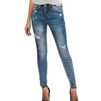Weigou Hot Women Stretch Ripped Distressed Skinny High Waist Denim Pants Jeans Pencil Trousers
Weigou Hot Women Stretch Ripped Distressed Skinny High Waist Denim Pants Jeans Pencil Trousers