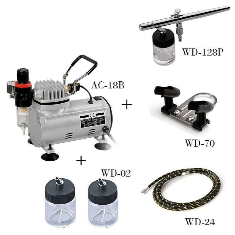 New Manipulable Spray Pen Compressor and Tattoo Kit Can Be Mobile Spray Painting Manicure Compressor
New Manipulable Spray Pen Compressor and Tattoo Kit Can Be Mobile Spray Painting Manicure Compressor