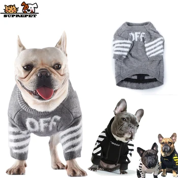 SUPREPET Pet Dog Clothes Puppy Hoodie for French Bulldog Adidog Dog Clothes Stripe Pattern Pet Clothes Dog Jacket Adidog Chien
SUPREPET Pet Dog Clothes Puppy Hoodie for French Bulldog Adidog Dog Clothes Stripe Pattern Pet Clothes Dog Jacket Adidog Chien