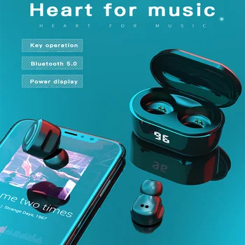 A6 Bluetooth 5.0 Earphones TWS Touch Control Headset HiFI Stereo Sports In-ear Earbuds Wireless Earphones For Xiaomi For Huawei 
A6 Bluetooth 5.0 Earphones TWS Touch Control Headset HiFI Stereo Sports In-ear Earbuds Wireless Earphones For Xiaomi For Huawei