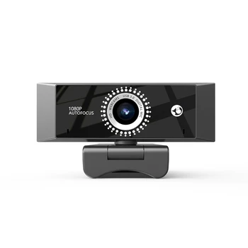 1080P Web Camera 360 Rotating USB 2.0 Auto Focusing Webcam with Microphone for Computer PC Laptop Desktop Video
1080P Web Camera 360 Rotating USB 2.0 Auto Focusing Webcam with Microphone for Computer PC Laptop Desktop Video