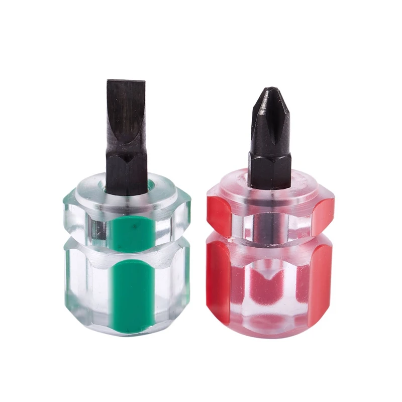 Top-2 pcs Flat Phillips Screwdriver Mini Screw Driver Short Small Split Repair Tools Kit Set Green+Red
Top-2 pcs Flat Phillips Screwdriver Mini Screw Driver Short Small Split Repair Tools Kit Set Green+Red