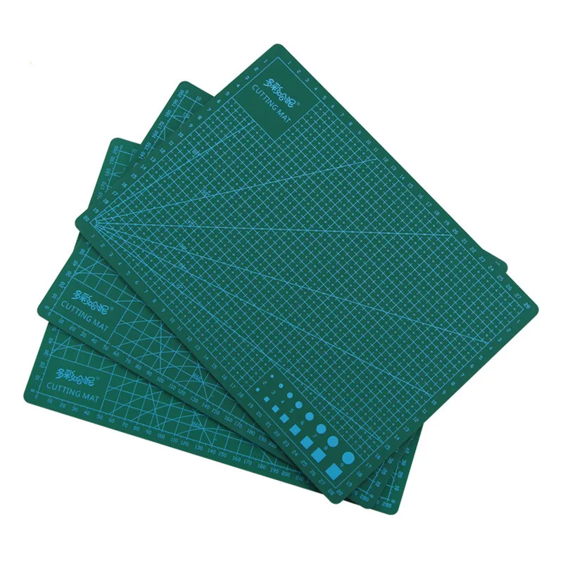 A4 PVC Cutting Mat Patchwork Pad Self Healing Cutting Board Double-Sided Paper Cutter DIY Tools Office School Supplies
A4 PVC Cutting Mat Patchwork Pad Self Healing Cutting Board Double-Sided Paper Cutter DIY Tools Office School Supplies