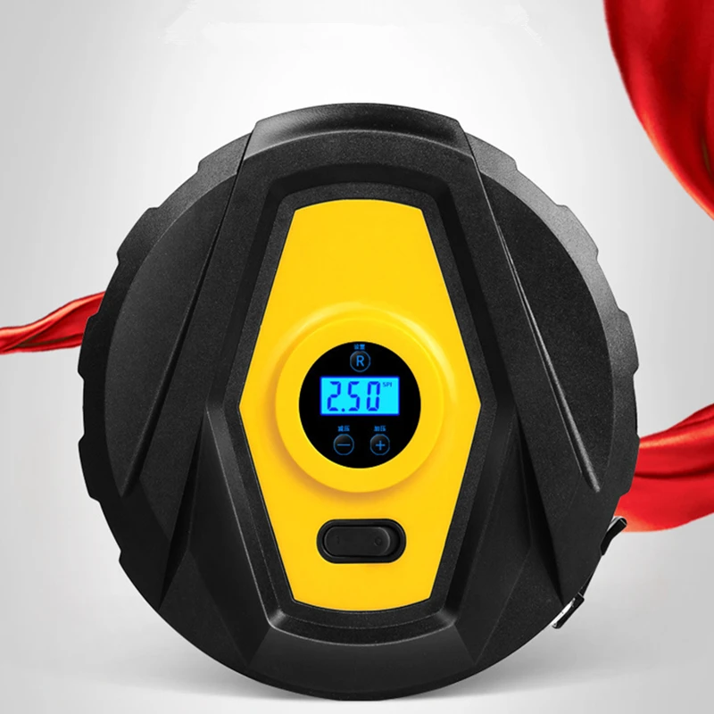 12v Portable Car Air Pump emergency tire digital display air pump intelligent preset measurement tire pressure Car Repair Tool
12v Portable Car Air Pump emergency tire digital display air pump intelligent preset measurement tire pressure Car Repair Tool