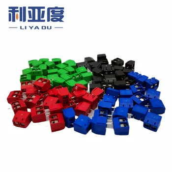 500PCS/LOT Connector Terminals, Terminal KF301-2P Splicing, Screw Type PCB Spacing 5.0 Blue/green KF301 Red, Blue, Green, Black
500PCS/LOT Connector Terminals, Terminal KF301-2P Splicing, Screw Type PCB Spacing 5.0 Blue/green KF301 Red, Blue, Green, Black