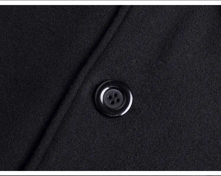 Woolen Coatl Mens Winter Thick Jacket Thick Casual Outwear Jackets Plus Size 6XL New Velvet Warm Coat High Quality Hooded