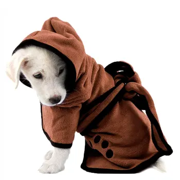 Quick Dry Pet Bathrobe With Hat For Small Medium Large Dogs Cats Shower Absorbing Water Drying Towel Pets Cleaning Supplies
Quick Dry Pet Bathrobe With Hat For Small Medium Large Dogs Cats Shower Absorbing Water Drying Towel Pets Cleaning Supplies