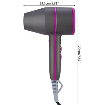 Hair Negative Ion Blow Dryer Blower with Wind Air Collecting Nozzle for Home Use
Hair Negative Ion Blow Dryer Blower with Wind Air Collecting Nozzle for Home Use