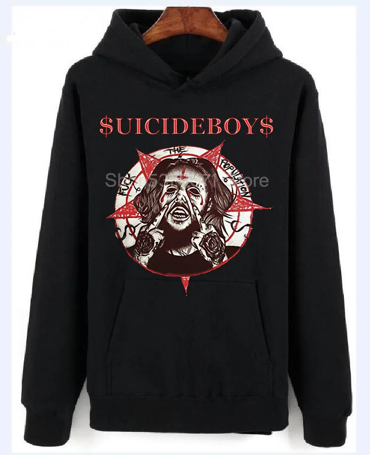 $ Uicideboy толстовки с капюшоном свитер для мальчиков мужские Suicideboys хип-хоп рэп