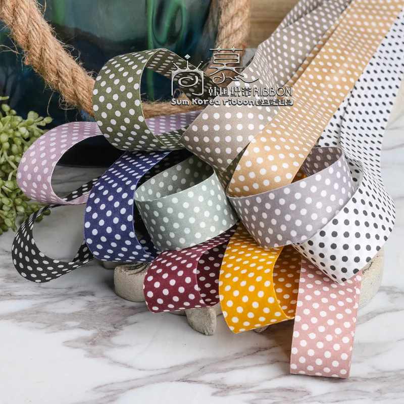100yards 10 16 25 40mm printed polka dots polyester cotton satin ribbon for kids hair band diy craft accessories craft supplies
100yards 10 16 25 40mm printed polka dots polyester cotton satin ribbon for kids hair band diy craft accessories craft supplies