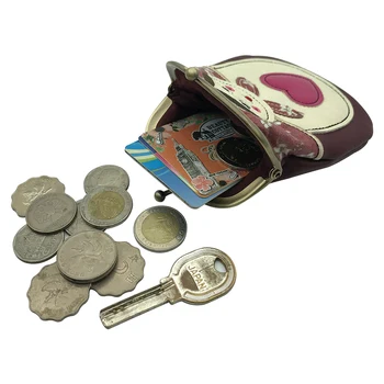 NICOLE & CO Women PU Leather Mini Coin Purse Fashion Metal Frame Original New Small Wallet Card Holder Girl Change Money Key Bag
NICOLE & CO Women PU Leather Mini Coin Purse Fashion Metal Frame Original New Small Wallet Card Holder Girl Change Money Key Bag