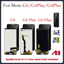 Ensemble écran tactile LCD de remplacement, pour Motorola Moto G6 G6 Play G6 Plus, Original=