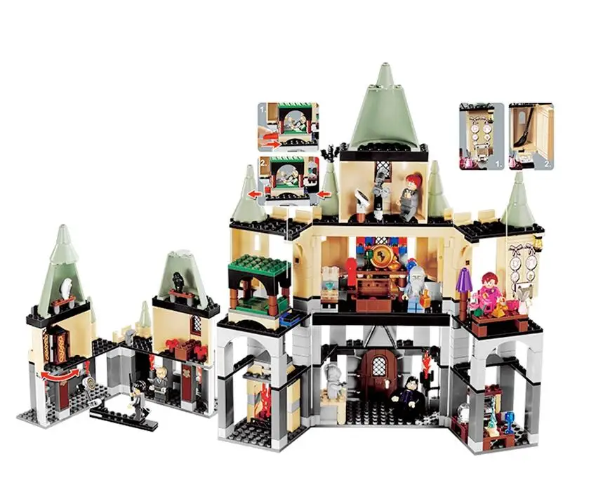 16029 Compatible LEGOED 5378 Moive series Potter Bricks The Magic Hogwort Castle Model Kit Building Blocks Toys For Children
16029 Compatible LEGOED 5378 Moive series Potter Bricks The Magic Hogwort Castle Model Kit Building Blocks Toys For Children