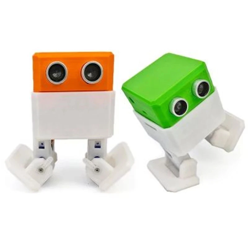 

Otto DIY Builder Kit Arduino Nano ROBOT Open Source Maker Obstacle Avoidance DIY Humanity Playmate 3D Programmable Robot Servo